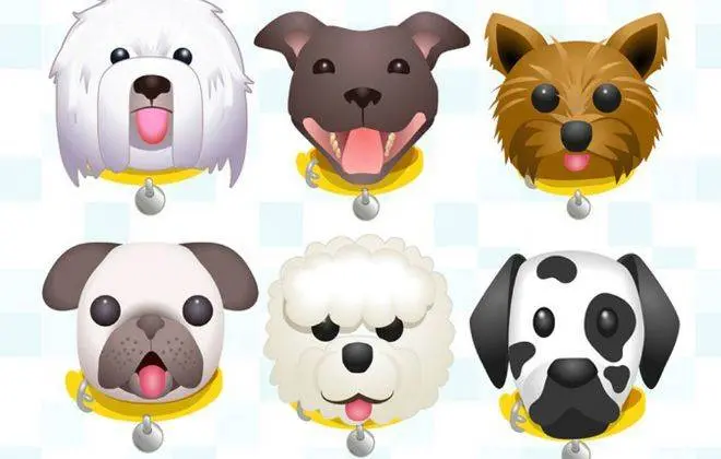 Emojis de cachorro (Foto: Reprodução)