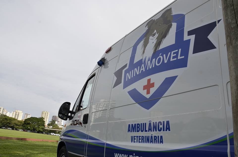 Nina móvel, a primeira ambulância UTI veterinária gratuita do planeta. Foto: Henrique Favery