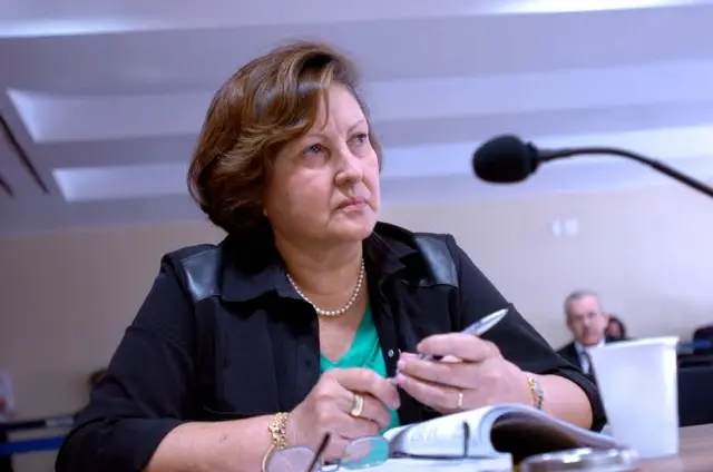 A Senadora Maria do Carmo Alves