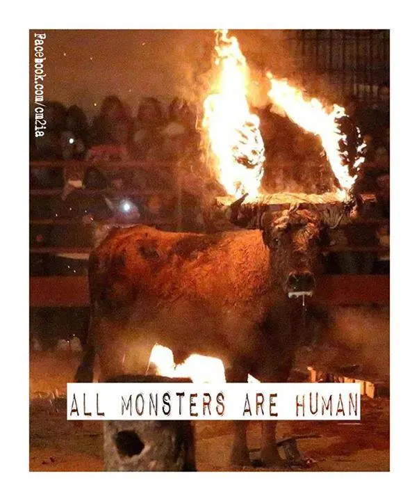 "Todos os monstros são humanos". (Foto: Reprodução)