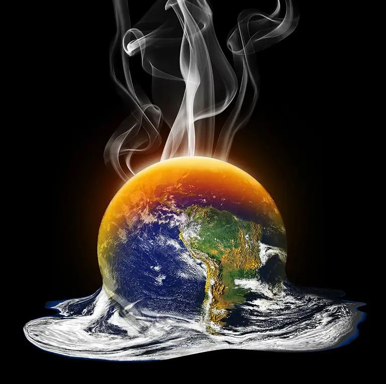 Há 400 meses o planeta vêm apresentando temperaturas acima da média consecutivamente | Imagem: Barnaby Chambers